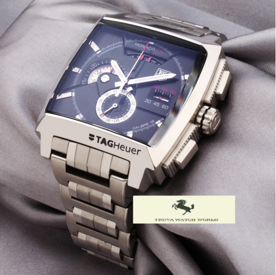 HK127 TAG HEUER MONACO LS 12 GÜMÜŞ KASA